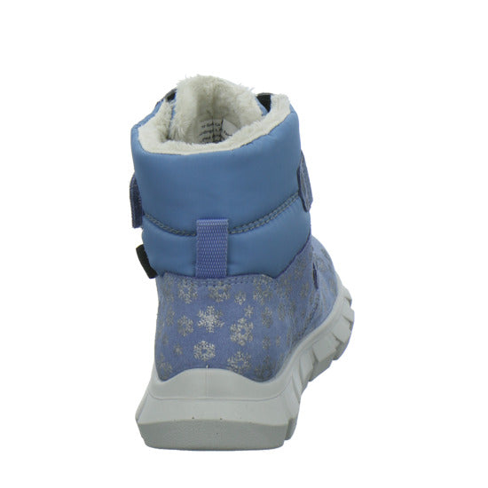 Richter Winterschuhe warm gefüttert Hellblau - 360° Ansicht