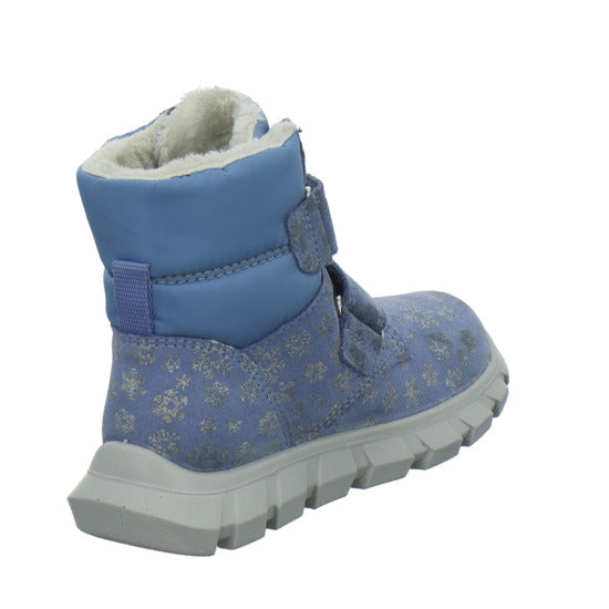 Richter Winterschuhe warm gefüttert Hellblau - 360° Ansicht