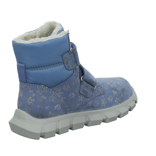 Richter Winterschuhe warm gefüttert Hellblau - 360° Ansicht