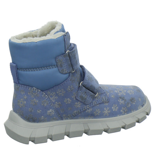 Richter Winterschuhe warm gefüttert Hellblau - 360° Ansicht