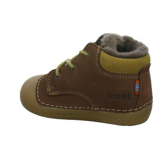 Koel Winterschuhe Unisex - Baby Barefoot Dunkelbraun
