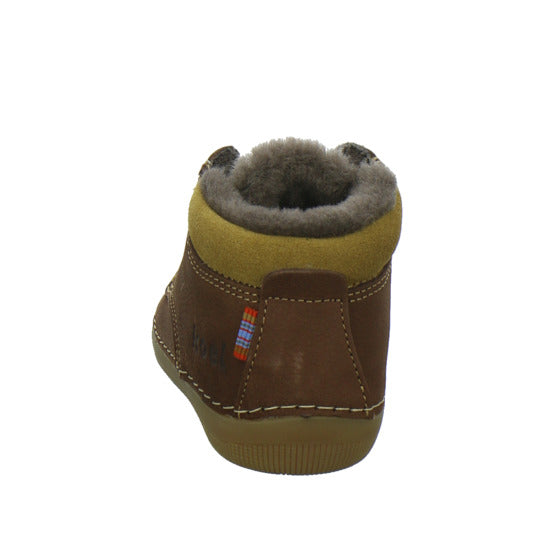 Koel Winterschuhe Unisex - Baby Barefoot Dunkelbraun