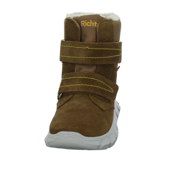 Richter Winterschuhe warm gefüttert Mittelbraun - 360° Ansicht
