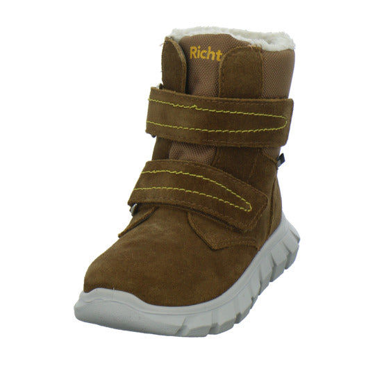 Richter Winterschuhe warm gefüttert Mittelbraun - 360° Ansicht