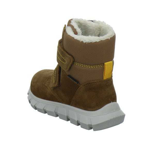 Richter Winterschuhe warm gefüttert Mittelbraun - 360° Ansicht