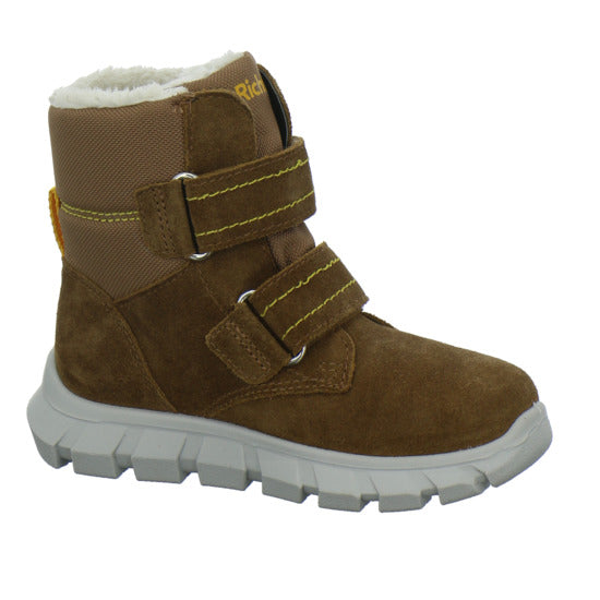 Richter Winterschuhe warm gefüttert Mittelbraun - 360° Ansicht