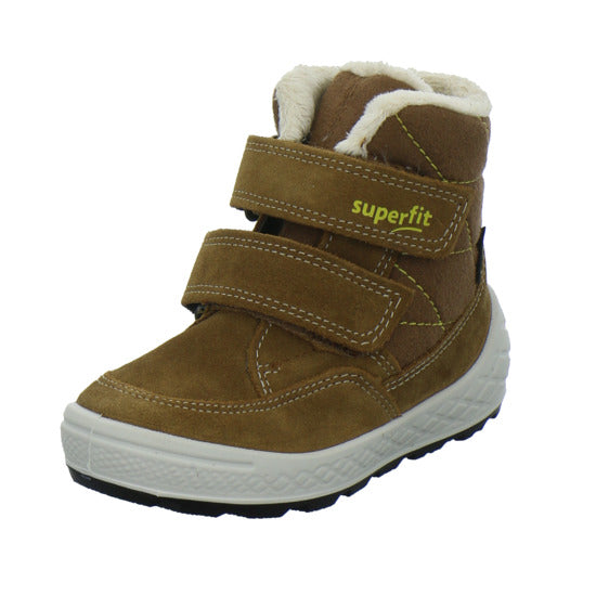 Superfit Winterschuhe Unisex - Baby Groovy Mittelbraun