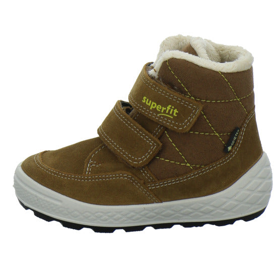 Superfit Winterschuhe Unisex - Baby Groovy Mittelbraun