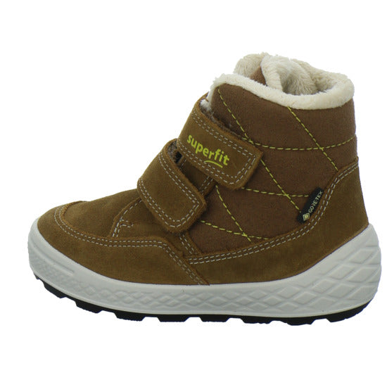 Superfit Winterschuhe Unisex - Baby Groovy Mittelbraun