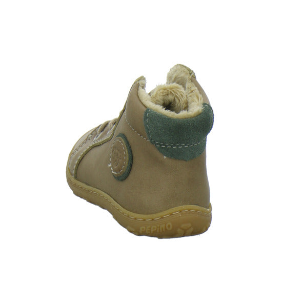 Ricosta Georgie Winterschuhe warm gefüttert taupe - 360° Ansicht