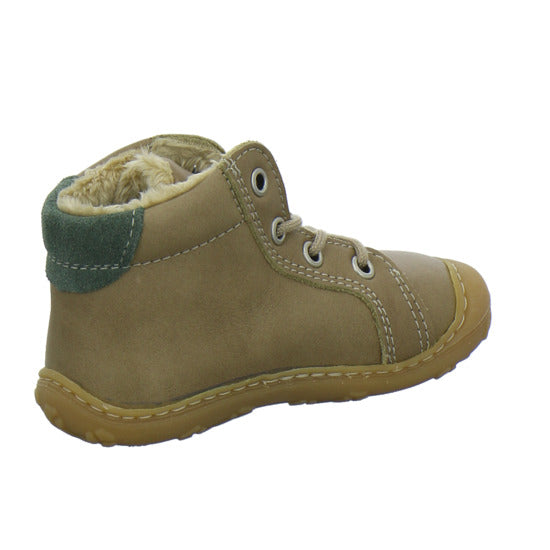 Ricosta Georgie Winterschuhe warm gefüttert taupe - 360° Ansicht