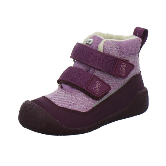Affenzahn Winterschuhe Unisex - Baby Vegan Snuggy Bordeaux
