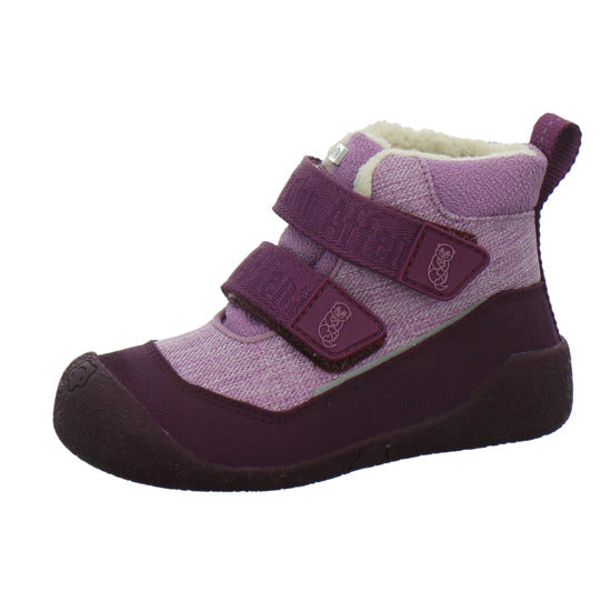 Affenzahn Winterschuhe Unisex - Baby Vegan Snuggy Bordeaux