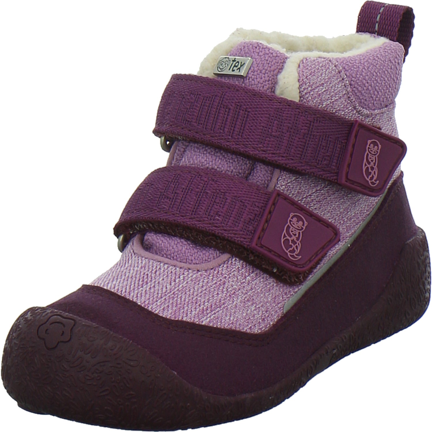 Affenzahn Winterschuhe Unisex - Baby Vegan Snuggy Bordeaux