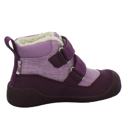 Affenzahn Winterschuhe Unisex - Baby Vegan Snuggy Bordeaux