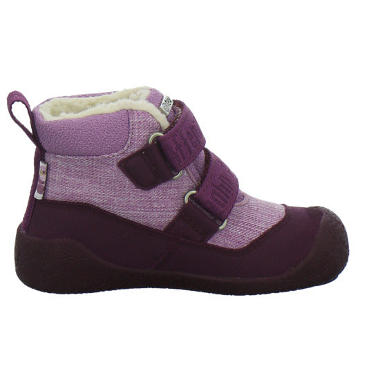 Affenzahn Winterschuhe Unisex - Baby Vegan Snuggy Bordeaux