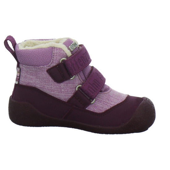 Affenzahn Winterschuhe Unisex - Baby Vegan Snuggy Bordeaux