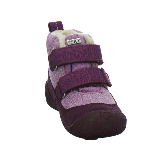 Affenzahn Winterschuhe Unisex - Baby Vegan Snuggy Bordeaux