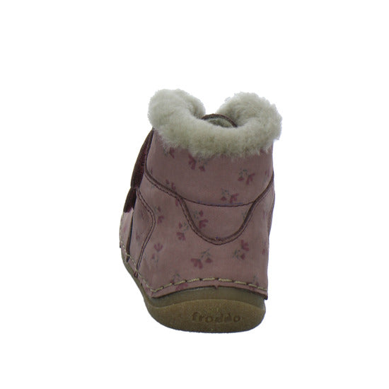 Froddo Winterschuhe warm gefüttert Rosa - 360° Ansicht