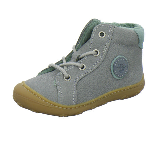 Ricosta Georgie Winterschuhe warm gefüttert Hellgrau - 360° Ansicht