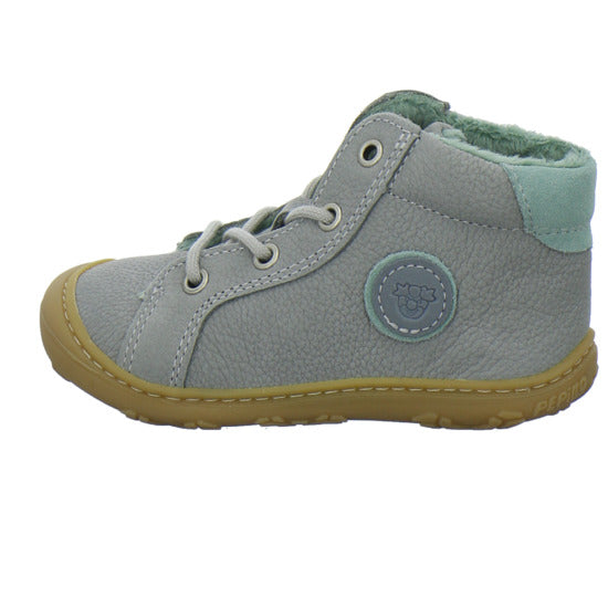Ricosta Georgie Winterschuhe warm gefüttert Hellgrau - 360° Ansicht