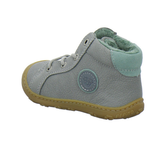 Ricosta Georgie Winterschuhe warm gefüttert Hellgrau - 360° Ansicht