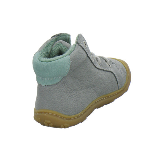 Ricosta Georgie Winterschuhe warm gefüttert Hellgrau - 360° Ansicht