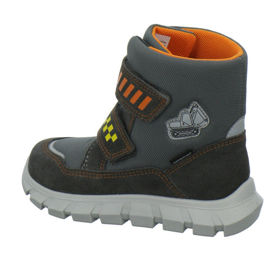 Richter Winterschuhe warm gefüttert Grau-kombi - 360° Ansicht