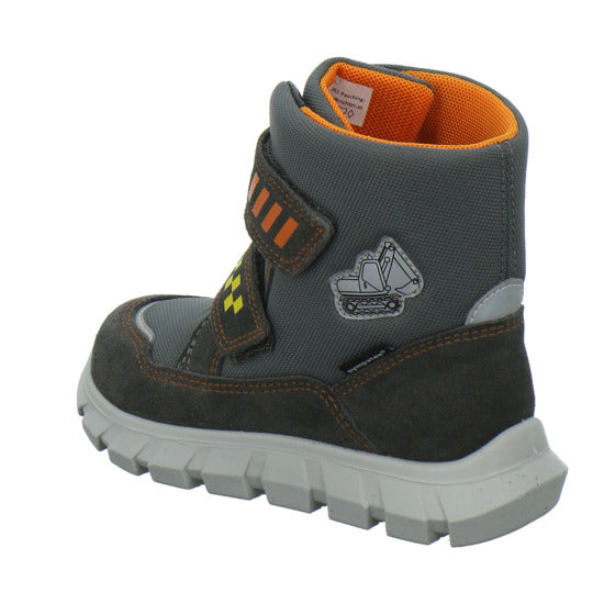 Richter Winterschuhe warm gefüttert Grau-kombi - 360° Ansicht