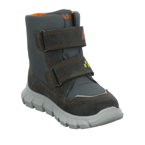 Richter Winterschuhe warm gefüttert Grau-kombi - 360° Ansicht