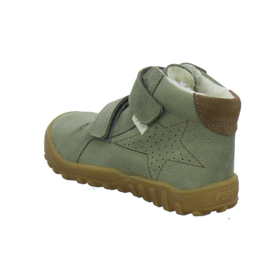 Ricosta Donny Winterschuhe warm gefüttert Hellgrün - 360° Ansicht