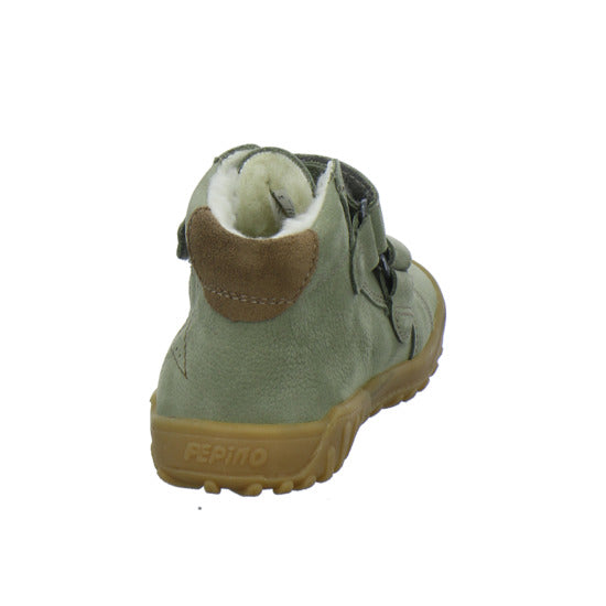 Ricosta Donny Winterschuhe warm gefüttert Hellgrün - 360° Ansicht