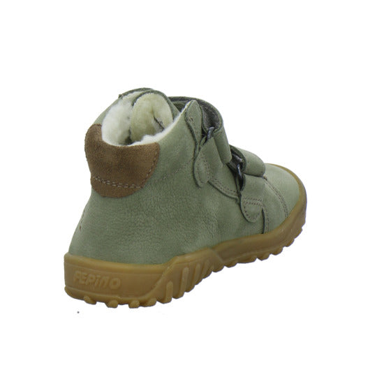 Ricosta Donny Winterschuhe warm gefüttert Hellgrün - 360° Ansicht