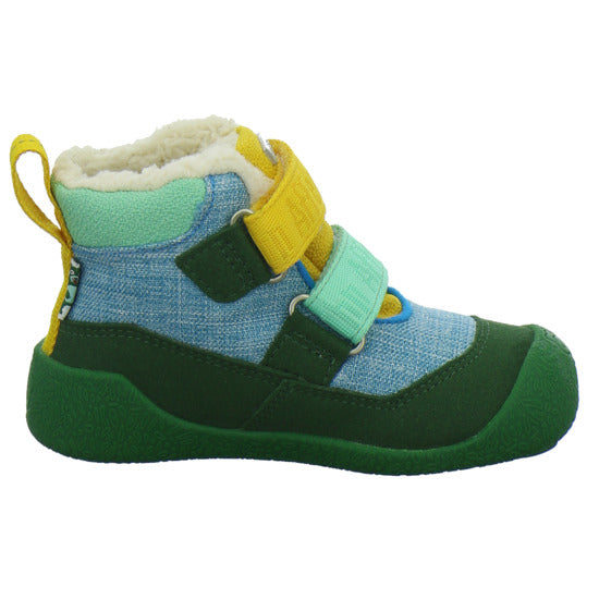 Affenzahn Winterschuhe Unisex - Baby Vegan Snuggy Grün-kombi