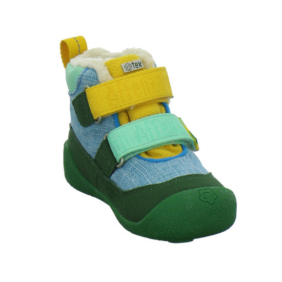 Affenzahn Winterschuhe Unisex - Baby Vegan Snuggy Grün-kombi