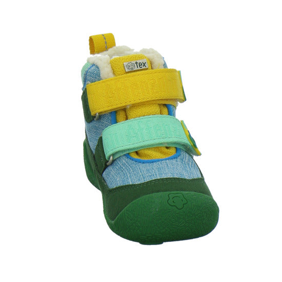 Affenzahn Winterschuhe Unisex - Baby Vegan Snuggy Grün-kombi