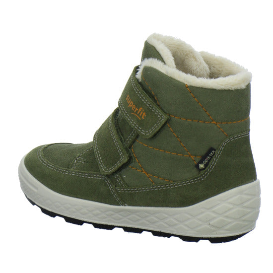 Superfit Groovy Winterschuhe warm gefüttert oliv - 360° Ansicht