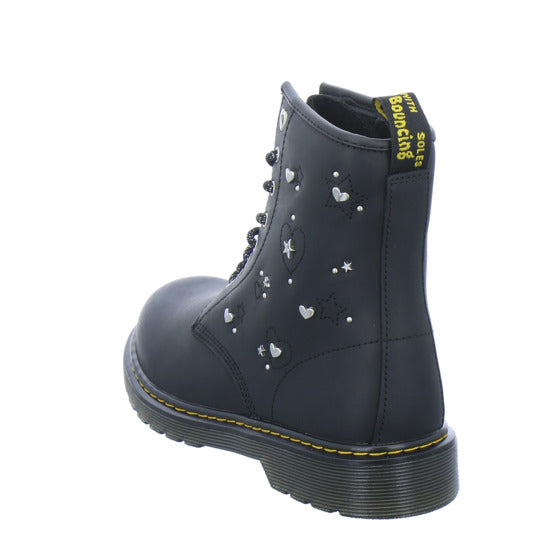Dr. Martens Winterschuhe Unisex - Kinder 1460 HS J Schwarz