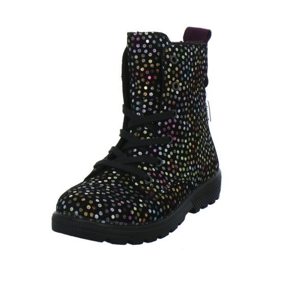Ricosta Anni Winterschuhe warm gefüttert Schwarz-kombi - 360° Ansicht
