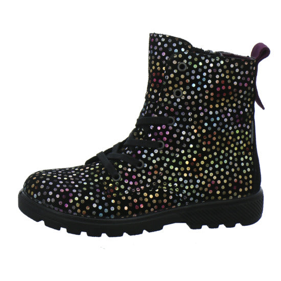 Ricosta Anni Winterschuhe warm gefüttert Schwarz-kombi - 360° Ansicht