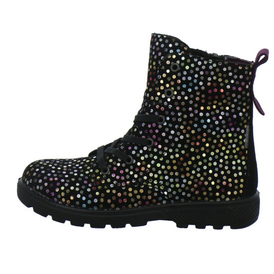 Ricosta Anni Winterschuhe warm gefüttert Schwarz-kombi - 360° Ansicht