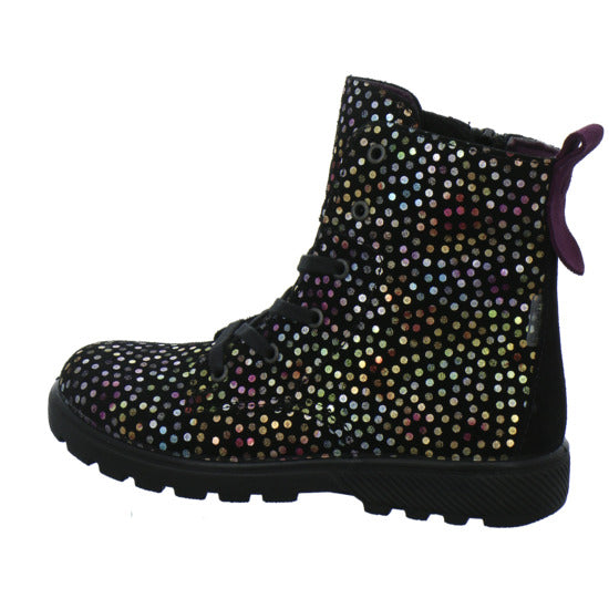 Ricosta Anni Winterschuhe warm gefüttert Schwarz-kombi - 360° Ansicht