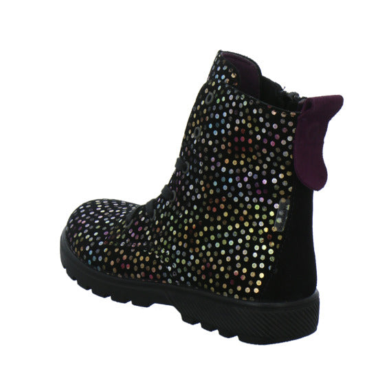 Ricosta Anni Winterschuhe warm gefüttert Schwarz-kombi - 360° Ansicht