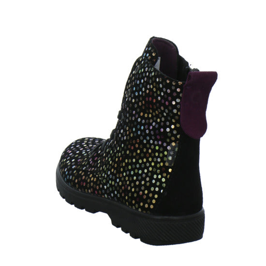Ricosta Anni Winterschuhe warm gefüttert Schwarz-kombi - 360° Ansicht
