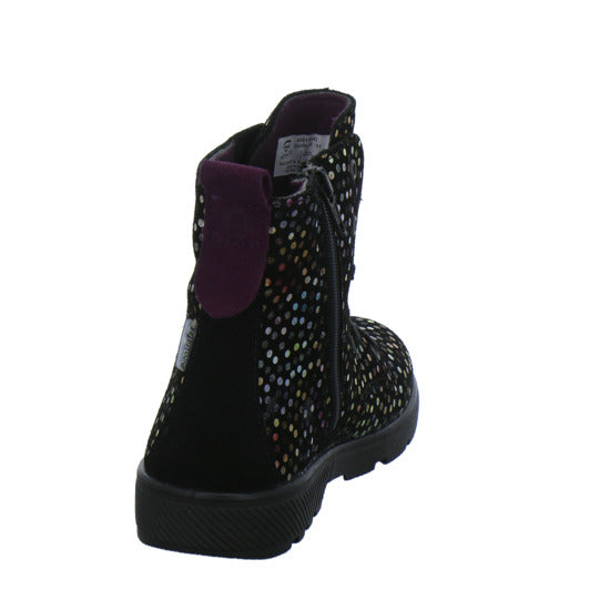 Ricosta Anni Winterschuhe warm gefüttert Schwarz-kombi - 360° Ansicht