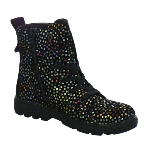 Ricosta Anni Winterschuhe warm gefüttert Schwarz-kombi - 360° Ansicht