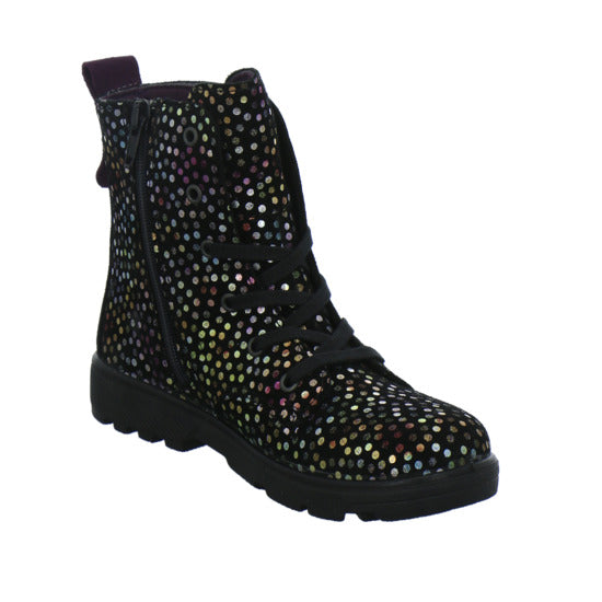 Ricosta Anni Winterschuhe warm gefüttert Schwarz-kombi - 360° Ansicht