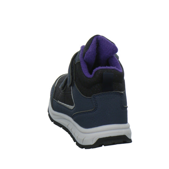 Lurchi Ledri Winterschuhe warm gefüttert Blau-kombi - 360° Ansicht