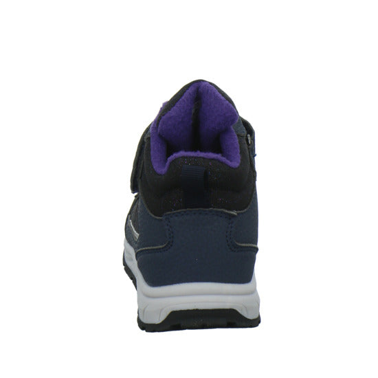 Lurchi Ledri Winterschuhe warm gefüttert Blau-kombi - 360° Ansicht