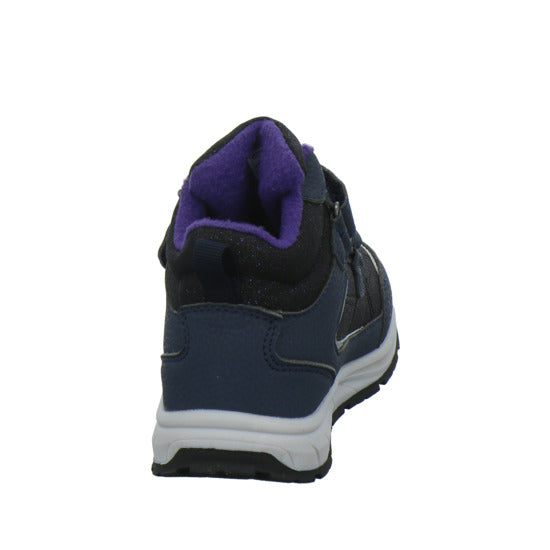 Lurchi Ledri Winterschuhe warm gefüttert Blau-kombi - 360° Ansicht